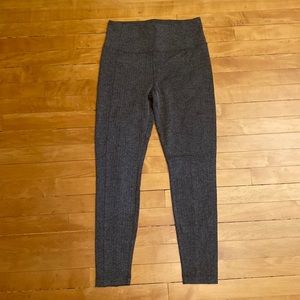 Athleta Delancey textured Herringbone tight